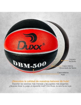 Balón Duxx Sports para básquetbol infantil