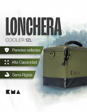 Hielera Kma Cooler 12L Moss/Black