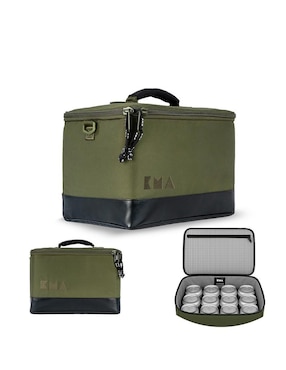 Hielera Kma Cooler 12L Moss/Black