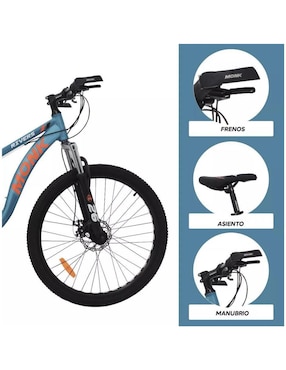 Bicicleta de montaña Monk rodada 26 rivers unisex