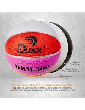 Balón Duxx Sports para básquetbol infantil