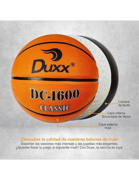Balón Duxx Sports para básquetbol adulto