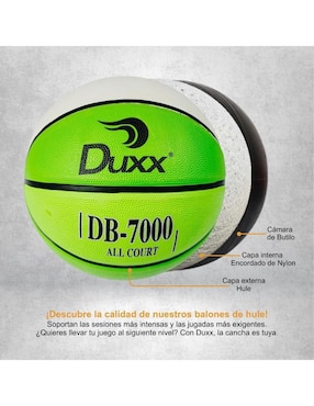 Balón Duxx Sports para básquetbol adulto