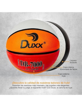 Balón Duxx Sports para básquetbol adulto