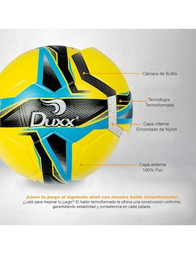 Balón Duxx Sports Termoformado Duxx para fútbol adulto