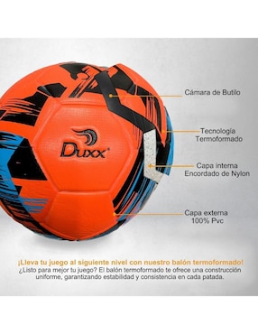 Balón Duxx Sports Termoformado Duxx para fútbol adulto