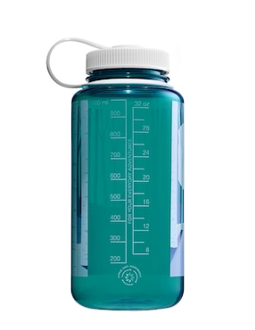 Botella hidratación Nalgene Widemouth Prints con tapa a prueba de derrame 1 L