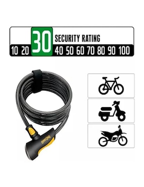 Candado para bicicleta de llave Onguard