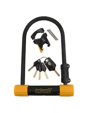 Candado para bicicleta de llave Onguard