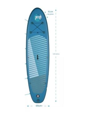 Tabla de remos Vanlig inflable Arrow adulto