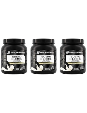 Set de suplementos alimenticios de Proteína Suero de Leche Natural Prowinner
