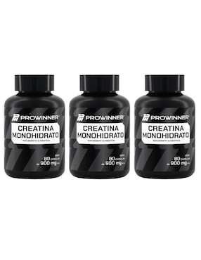 Set de suplementos alimenticios de Creatina Monohidrato Prowinner