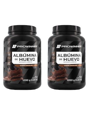 Set de suplementos alimenticios de Proteína Albúmina de huevo Prowinner