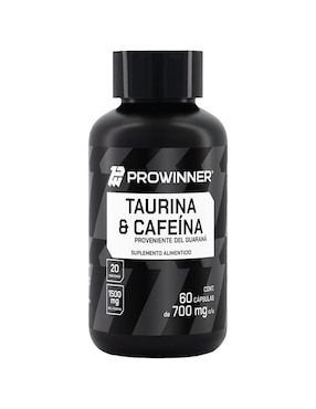 Set de suplementos alimenticios de Taurina & Cafeína 60 Cápsulas - Prowinner Prowinner