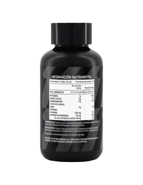 Set de suplementos alimenticios de Taurina & Cafeína 60 Cápsulas - Prowinner Prowinner