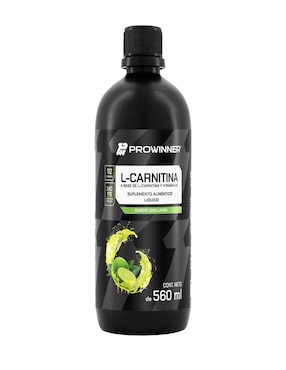 Set de suplementos alimenticios de L-Carnitina Líquida Lima Limón Prowinner