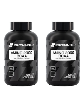 Set de suplementos alimenticios de Amino 2000 BCAA Prowinner
