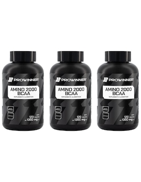 Set de suplementos alimenticios de Amino 2000 BCAA Prowinner