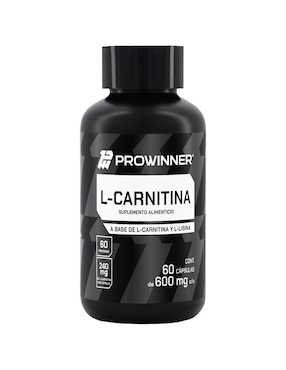 Set de suplementos alimenticios de L-Carnitina (240 mg) 60 Cápsulas - Prowinner Prowinner