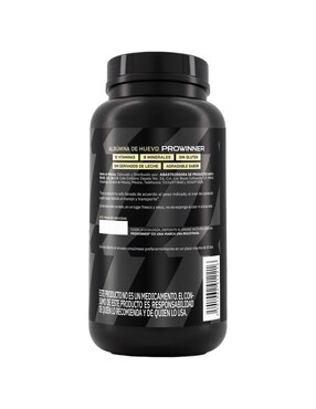 Set de suplementos alimenticios de Proteína Albúmina de huevo Natural Prowinner