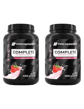 Set de suplementos alimenticios de Proteína Complete Prowinner