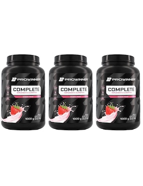 Set de suplementos alimenticios de Proteína Complete Prowinner