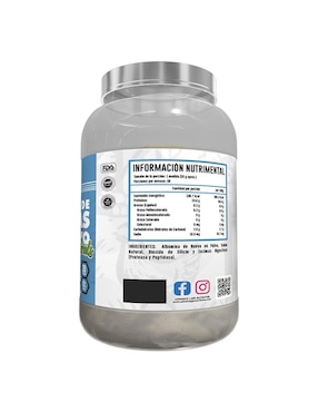 Proteína de claras de huevo deshidratadas Naturals Advance Nutrition de 900 g