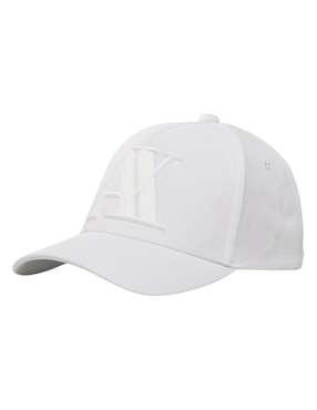 Gorra con visera curva velcro Armani Exchange para hombre
