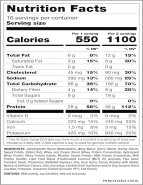 Proteina Mutant Ganador de Musculo 2500 Mutant sabor vainilla de 2 kg