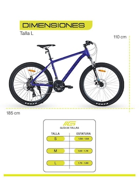 Bicicleta de montaña Gravel rodada 29 Everest unisex
