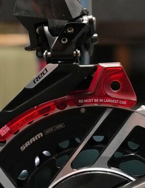 Caja desviador para bicicleta Sram