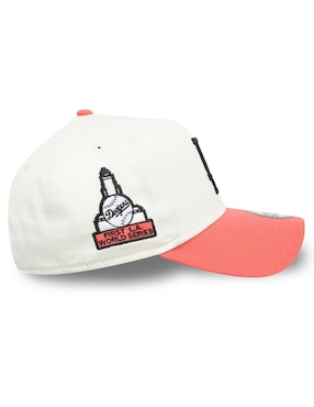 Gorra visera curva correa ajustable béisbol New Era Chrome Coral 940AF MLB New York Yankees unisex