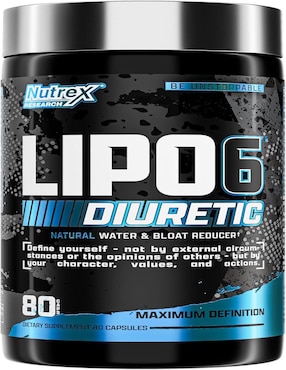 LIPO 6 Definición Muscular Nutrexlipo con multivitaminico sabor natural