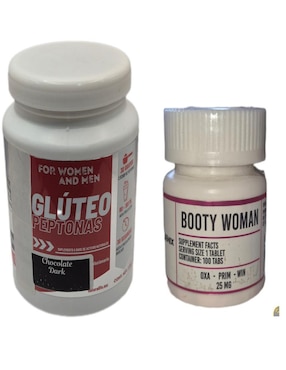 Kit de suplementos alimenticios proteína glúteo peptonas + Booty Woman Mesoestetic
