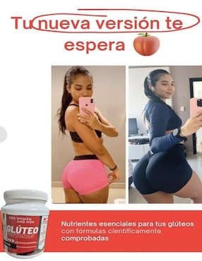 Kit de suplementos alimenticios proteína glúteo peptonas + Booty Woman Mesoestetic