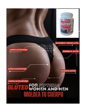 Kit de suplementos alimenticios proteína glúteo peptonas + Booty Woman Mesoestetic