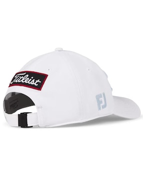 Gorra visera curva correa ajustable golf Titleist Tour Performance para mujer