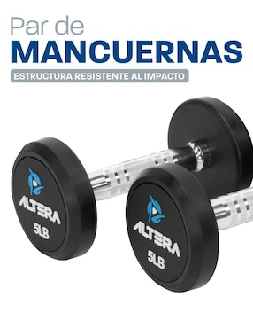 Set mancuernas de peso fijo Altera 2 kg 2 piezas