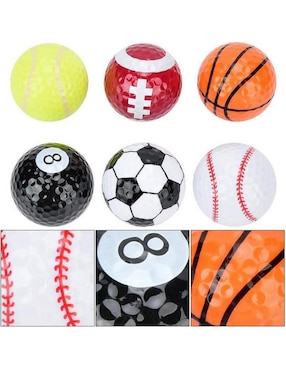 Pelota Ventdepot para golf adulto