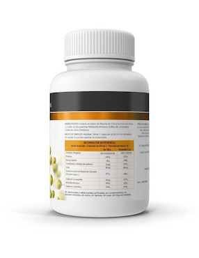 Movifort con rizoma de cúrcuma, glucosamina, metilsufonilmetano y condroitina Movifort de 120 cápsulas