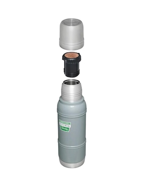 Termo Stanley de acero inoxidable Milestones con tapa rosca 1.1 L