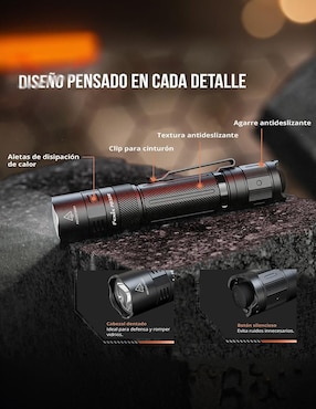 Linterna de mano Fenix PD32R Edc