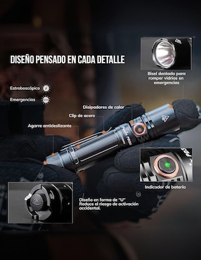 Linterna de mano Fenix PD35 V3 Edc