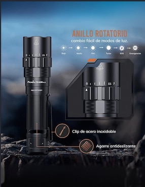 Linterna de mano Fenix PD40R V3 Edc