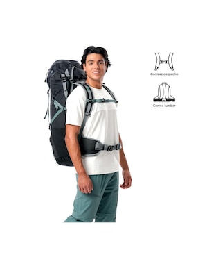 Mochila de senderismo Totto 65 L