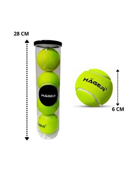 Set de pelotas Vanlig para tennis