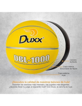 Balón Duxx Sports para básquetbol adulto