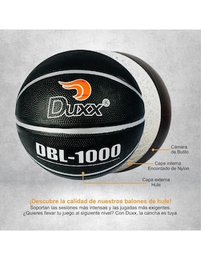 Balón Duxx Sports para básquetbol adulto