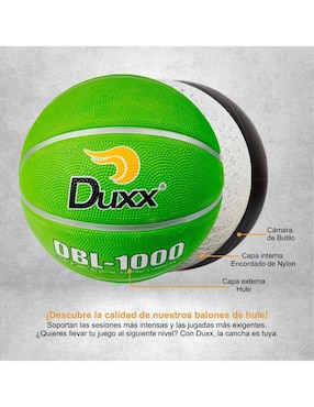Balón Duxx Sports para básquetbol adulto