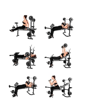 Banco para entrenamiento Bywell BA001